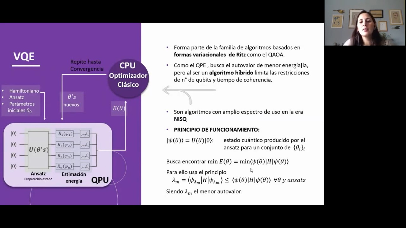 Variational Quantum Eigensolver VQE Quantum-South